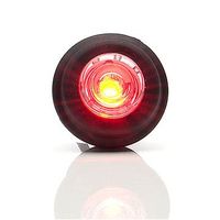 Lampa LED obrysowa tylna okągła czerwona (669)