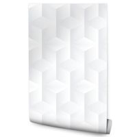 Tapeta Do Salonu Optyczne Wzory SZEŚCIANY Ozdoba