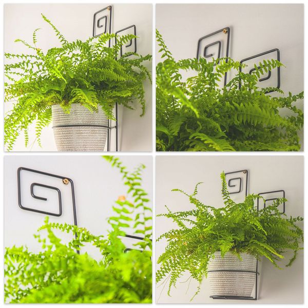 KWIETNIK METALOWY DEKORACYJNY WISZĄCY NA DONICZKĘ zdjęcie 6