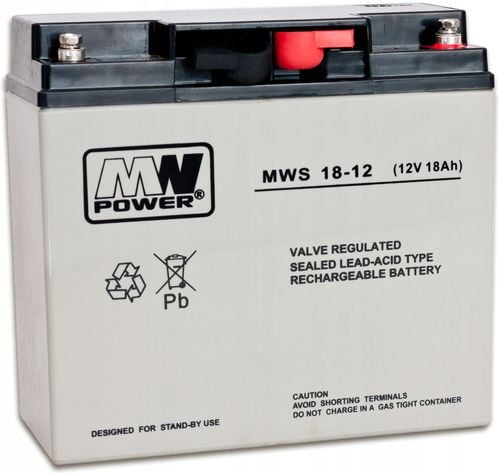 AKUMULATOR 12V/18AH-MWS na Arena.pl