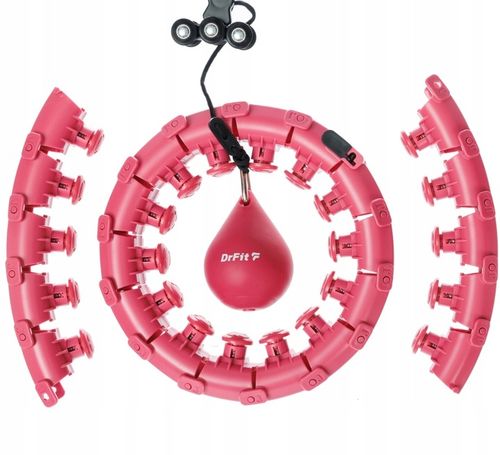 smart HULA HOP z Obciążeniem z Wypustkami do ćwiczeń Odchudzające Trwałe na Arena.pl