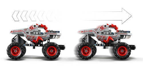 LEGO Technic Monster Jam ThunderROARus z napędem typu pull-back 42200 na Arena.pl