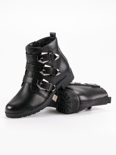 MODNE CZARNE BOTKI Rozmiar - 36 na Arena.pl