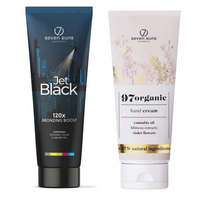 7suns Jet Black Bronzer 250ml + Krem Do Rąk 75ml Gratis