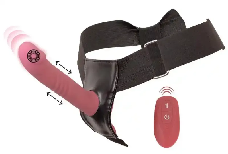 Your Strap-On Vibrator Pink zdjęcie 2