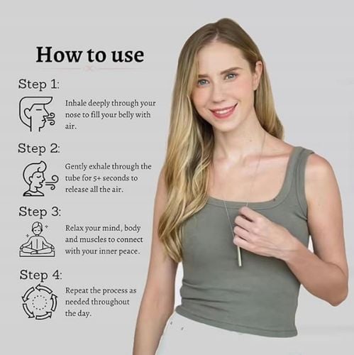 2* Naszyjnik Do Rzucania Palenia Oddechowy Cichy Nie Gwizda STAL na Arena.pl