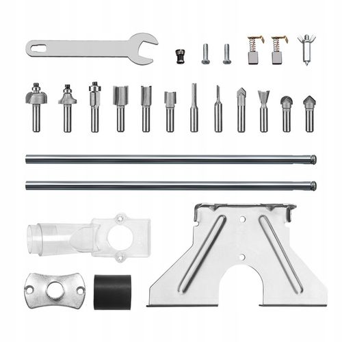 MEGA FREZARKA GÓRNOWRZECIONOWA DO DREWNA + FREZY na Arena.pl