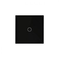 WŁĄCZNIK SZKLANY DOTYKOWY RF 433MHZ SCHODOWY CZARNY