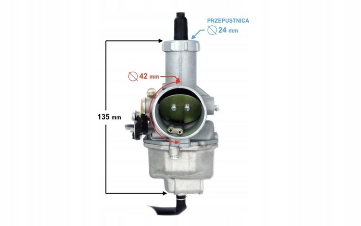 GAŹNIK PZ30 QUAD ATV 200 250 BASHAN Shineray zdjęcie 3