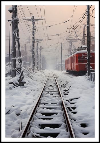 Plakat 67,5x100cm Podróż po Torach na Arena.pl