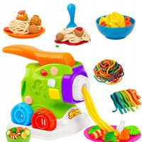 Ciastolina makaron maszynka ciasto masa plastyczna zestaw kreatywny 18w1