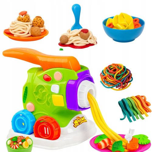 Ciastolina makaron maszynka ciasto masa plastyczna zestaw kreatywny 18w1 na Arena.pl