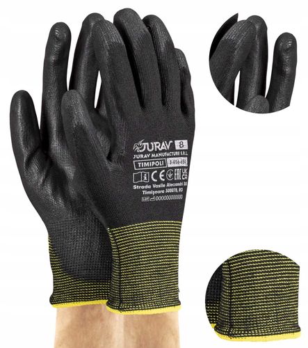 rękawice robocze czarne j-timipoli_bb8-m - 1 para na Arena.pl