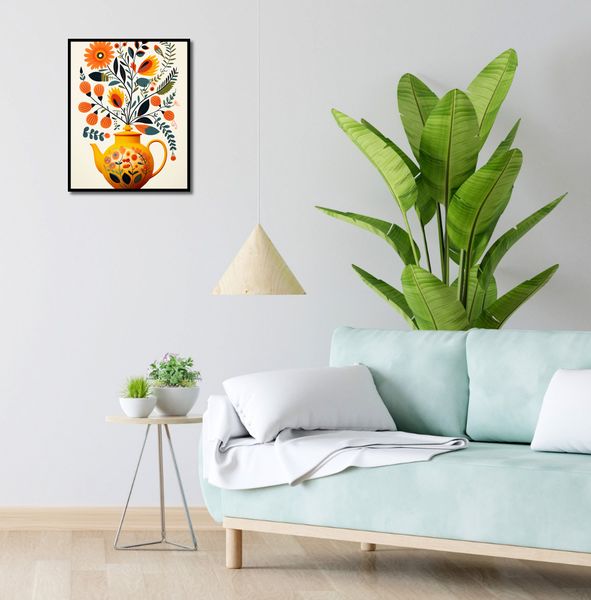 Plakat 40x50cm Bujna Herbata zdjęcie 4