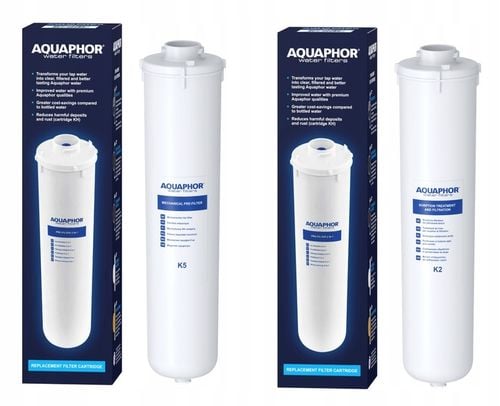 Wkłady filtrujące Aquaphor do Morion K5+K2 - flitr na Arena.pl