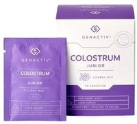 COLOSTRUM JUNIOR czarny bez odporność dla dzieci Genactiv 30 saszetek