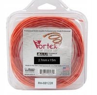 Żyłka tnąca 2.7/15m Aluminiowa Vortex blister CEDRUS VS105LSQ50-12 - OFICJALNY DYSTRYBUTOR - AUTORYZOWANY DEALER CEDRUS