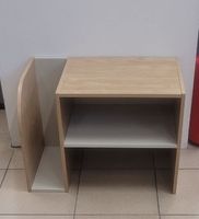 SZAFKA NOCNA DĄB CRAFT/BEŻ 56,5/34/40
