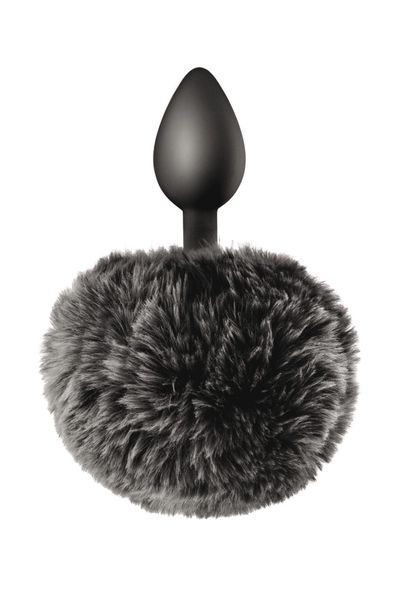 Black Pompom Anal Plug zdjęcie 1