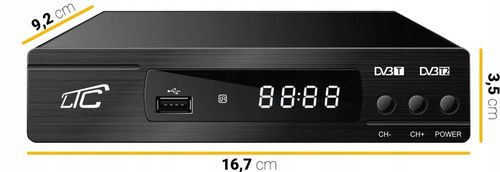 DEKODER TUNER TV NAZIEMNEJ DVB-T2 i DVB-C H.265 HEVC FULL HD USB HDMI na Arena.pl