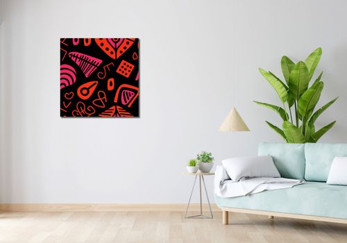 Obraz 70x70cm Rytm Wzorów na Arena.pl
