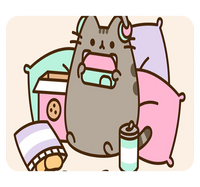 Podkładka pod myszkę Pusheen