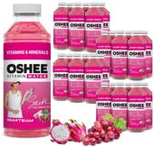 24x OSHEE Vitamin Water witaminy i minerały winogrona - dragonfruit 555 ml