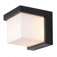 Lampa ścienna zewnętrzna kinkiet LED 10W IP54 czarna Rabalux Andelle