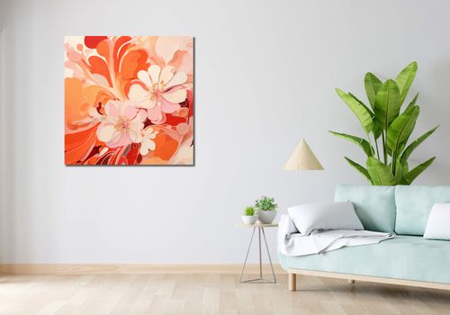 Obraz 90x90cm Taniec Kwiatów na Arena.pl