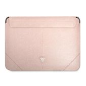 guess sleeve gucs16psatlp 16 różowy/pink saffiano triangle logo