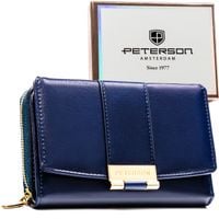 portfel damski eko ptn 0015-f-9464 navy