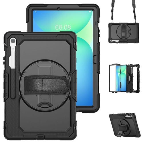 etui pokrowiec na samsung galaxy tab s10 fe+ solid - czarne na Arena.pl