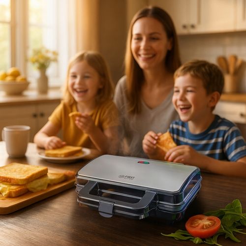 Toster Grill Opiekacz SANDWICH XXL First Austria 900W Non-stick + na Arena.pl