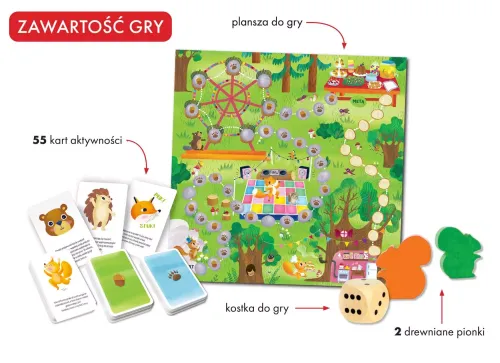 Gra logopedyczna. Leśny bal 3-7 lat na Arena.pl