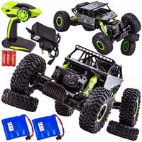 Samochód RC Auto CRAWLER 2.4GHz 4x4 ZDALNIE STEROWANY 2 x pakiet zielony