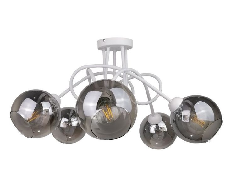 Lampa sufitowa 5xE27 RING WHITE zdjęcie 1