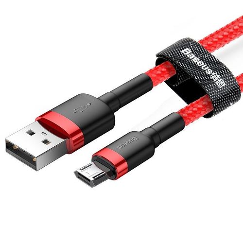 kabel usb do micro usb baseus cafule 1.5a 2m (czerwony) na Arena.pl