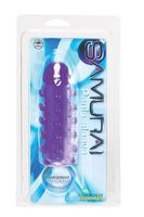 Stymulator-SAMURAI PENIS SLEEVE PURPLE