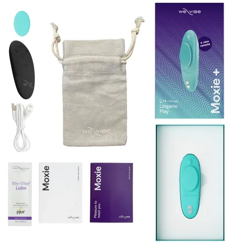 we-vibe moxie+ aqua - bezprzewodowy stymulator intymny do bielizny na Arena.pl
