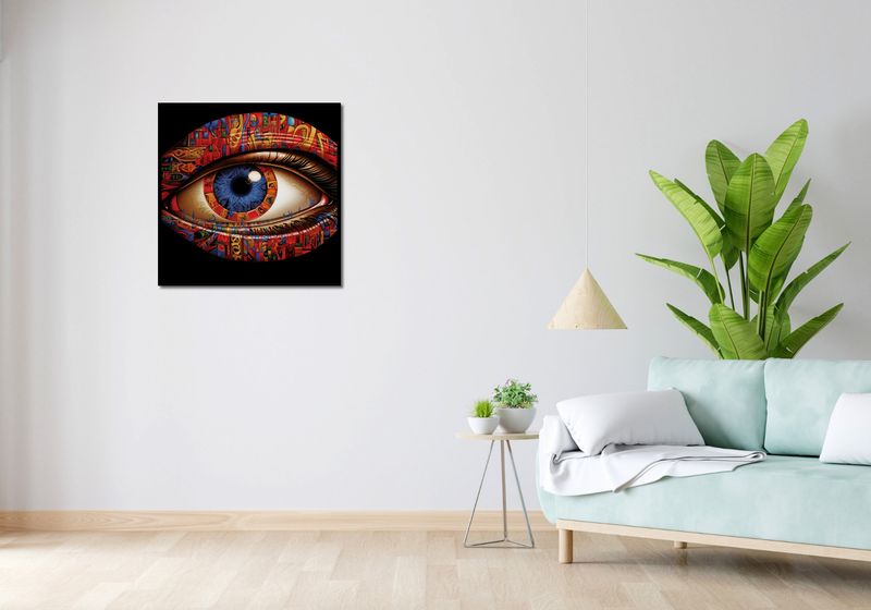 Plakat 70x70cm W Oku Obserwatora zdjęcie 4