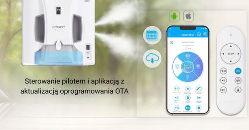 Robot do mycia okien HOBOT SP10 iScraper na Arena.pl
