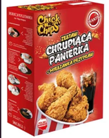 Chick'n'Chips Zestaw chrupiąca panierka pikantna 280 g