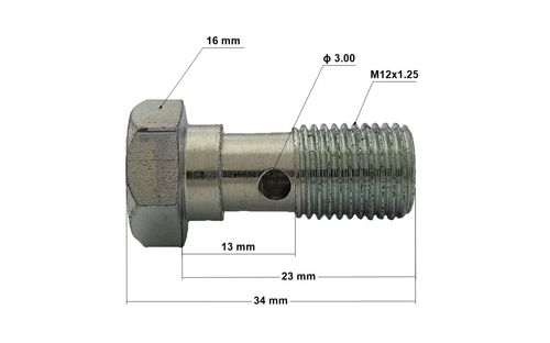 SR-16 Śruba drożna M12x1.25 na Arena.pl