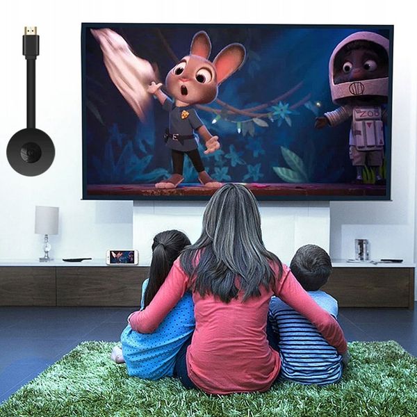 BEZPRZEWODOWY ADAPTER WIFI HDMI MIRRORSCREEN CHROMECAST 2W1 zdjęcie 11