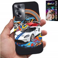 ETUI DO OPPO A79 5G - SPORTOWE SAMOCHODY, WYŚCIGI CASE + FOLIA
