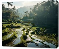 Obraz 70x60cm Zielone Sanktuarium