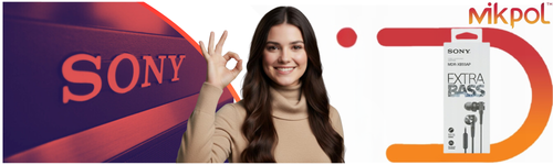 ORYGINALNE SŁUCHAWKI PRZEWODOWE SONY MDR-XB55AP EXTRA BASS na Arena.pl