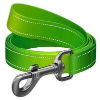 Odblaskowa smycz dla psa - Collar WauDog Mono M 20mm/200cm jasnozielona