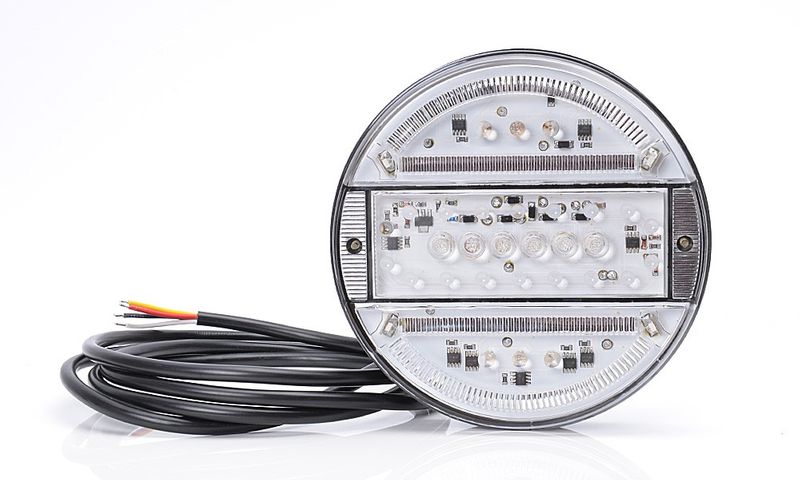 Lampa LED zespolona tylna 3-funkcyjna SLIM (743) zdjęcie 3
