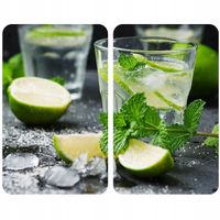 SZKLANE PŁYTY OCHRONNE NA KUCHENKĘ MOJITO x2 WENKO